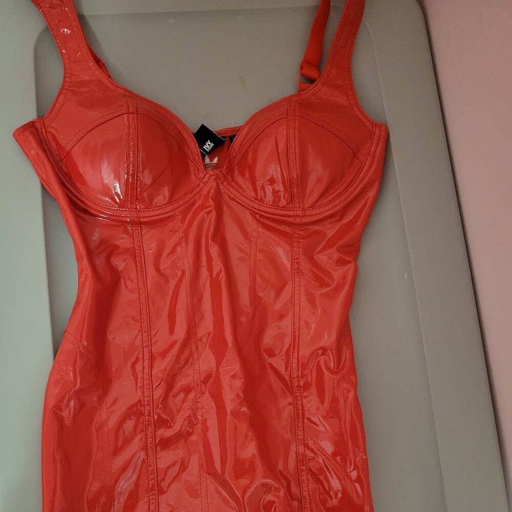 Ivy heart latex dress